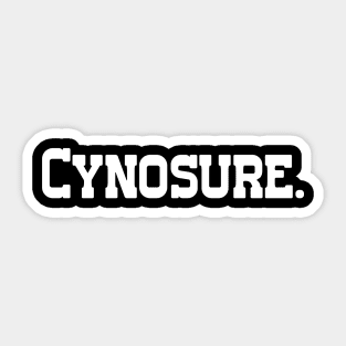 Cynosure - Single Word Text Sticker